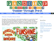 Tablet Screenshot of funshineredhook.com